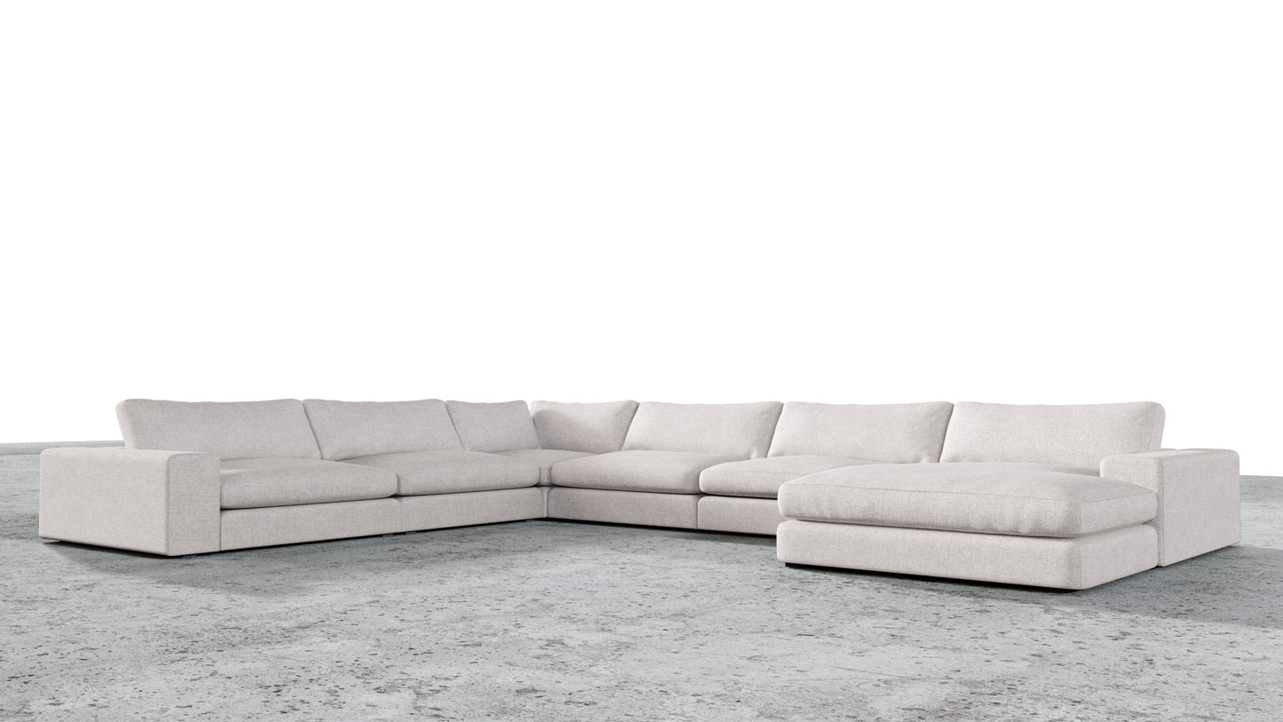 MGR 5 Seat + Chaise Corner Sectional