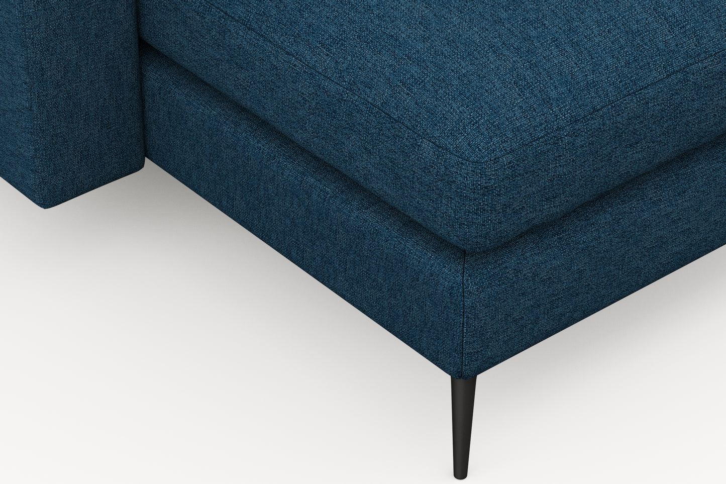 Canapé modulable bleu nuit ardoise