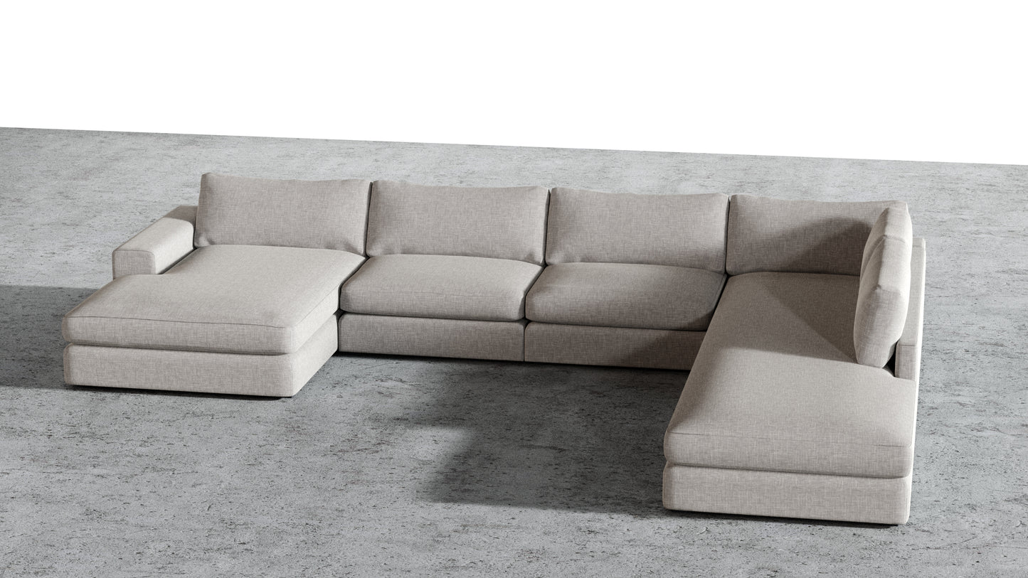 MGR Double Chaise + Corner Sectional