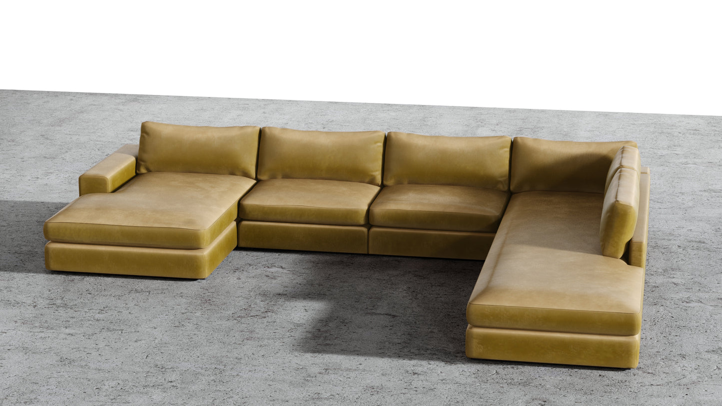 MGR Double Chaise + Corner Sectional