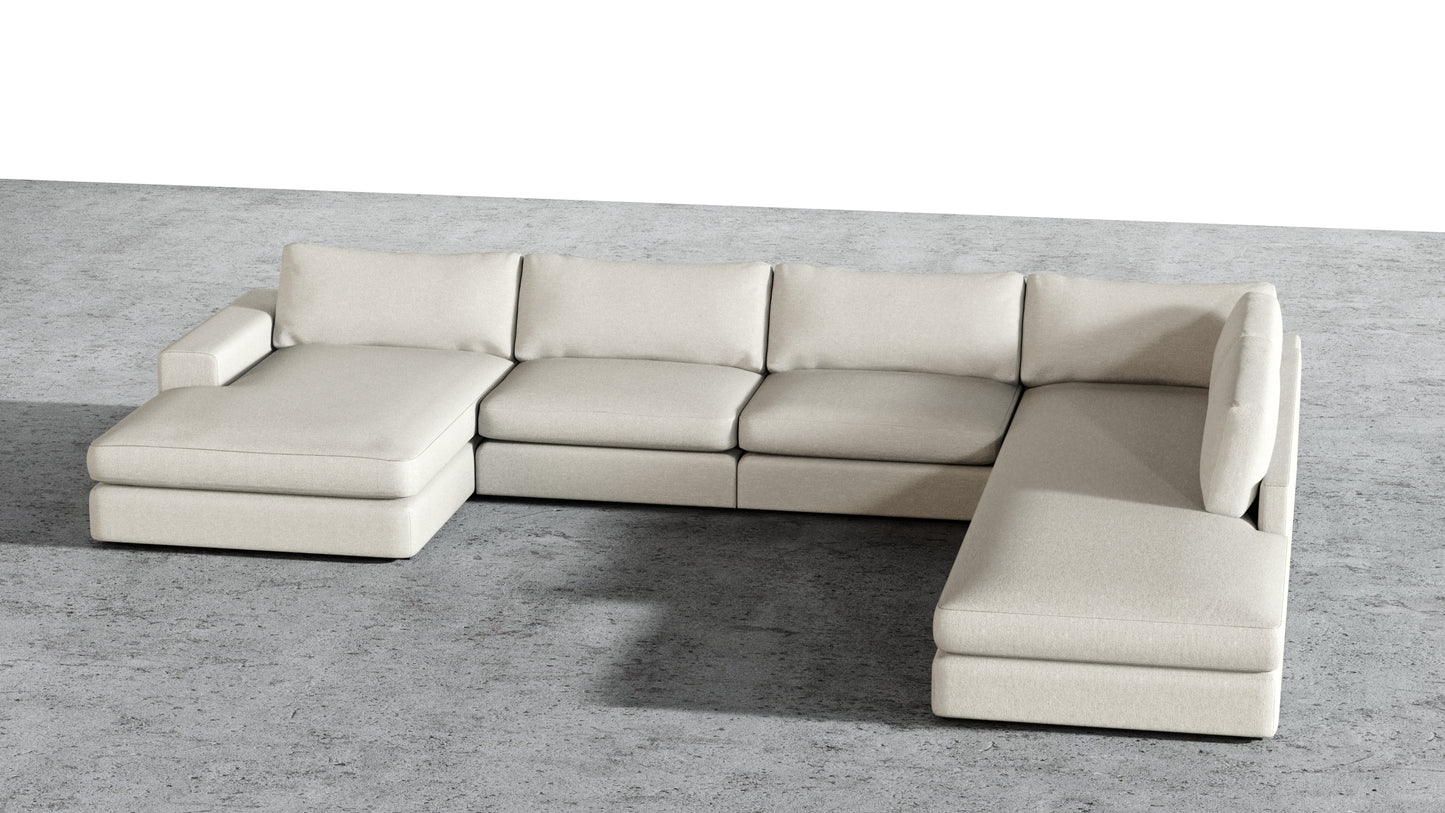 MGR Double Chaise + Corner Sectional