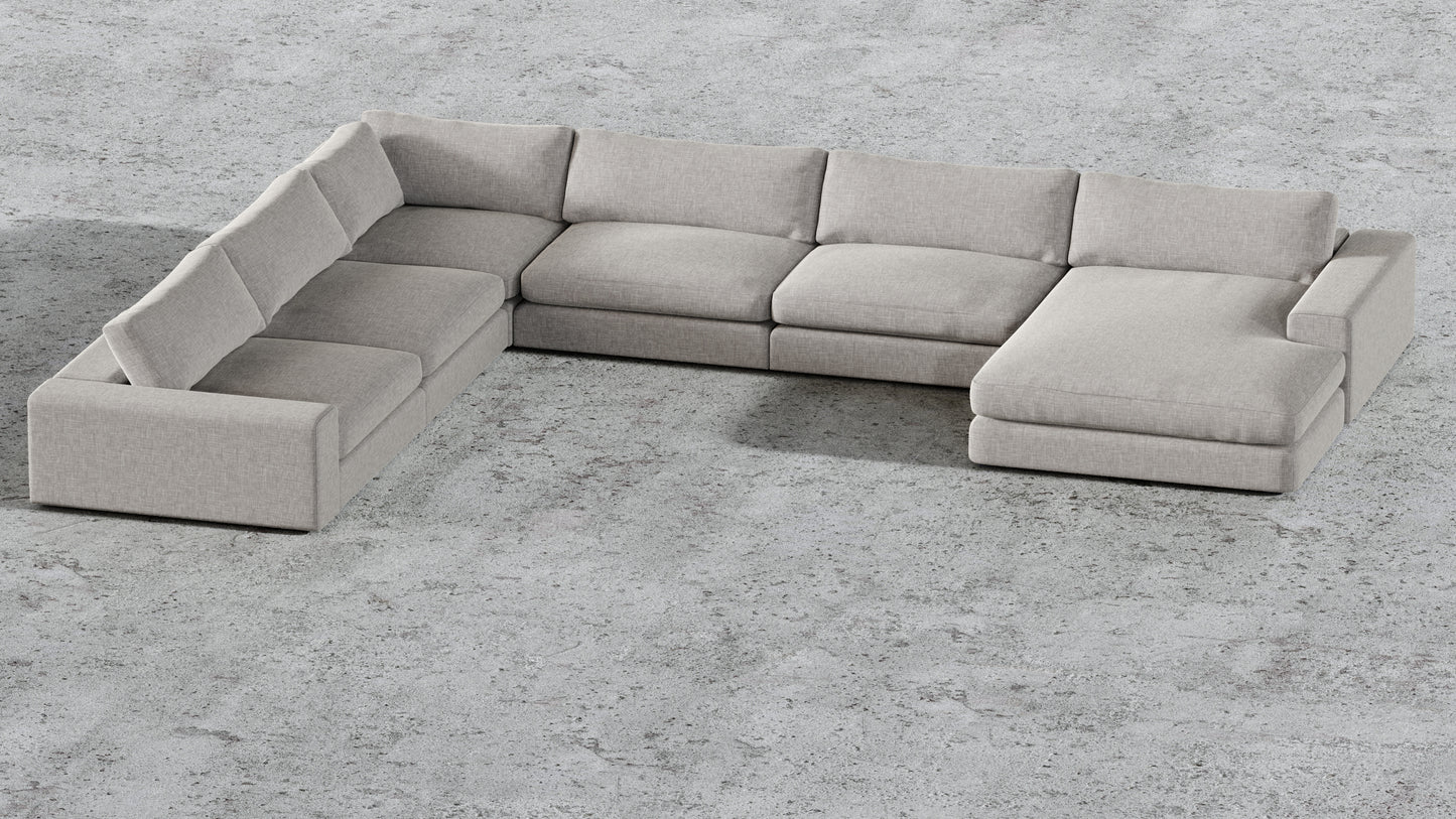 MGR 5 Seat + Chaise Corner Sectional