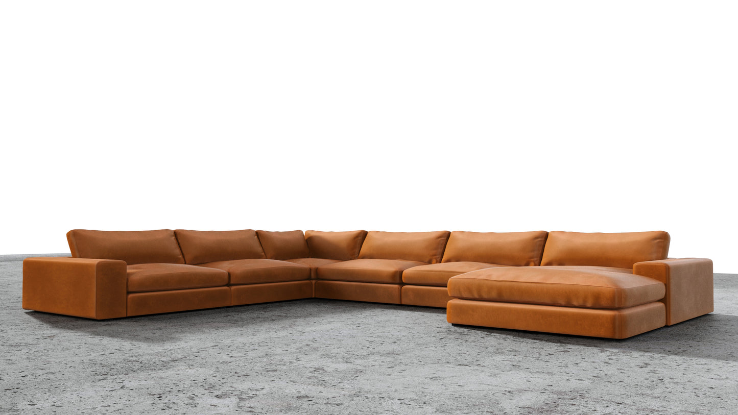 MGR 5 Seat + Chaise Corner Sectional