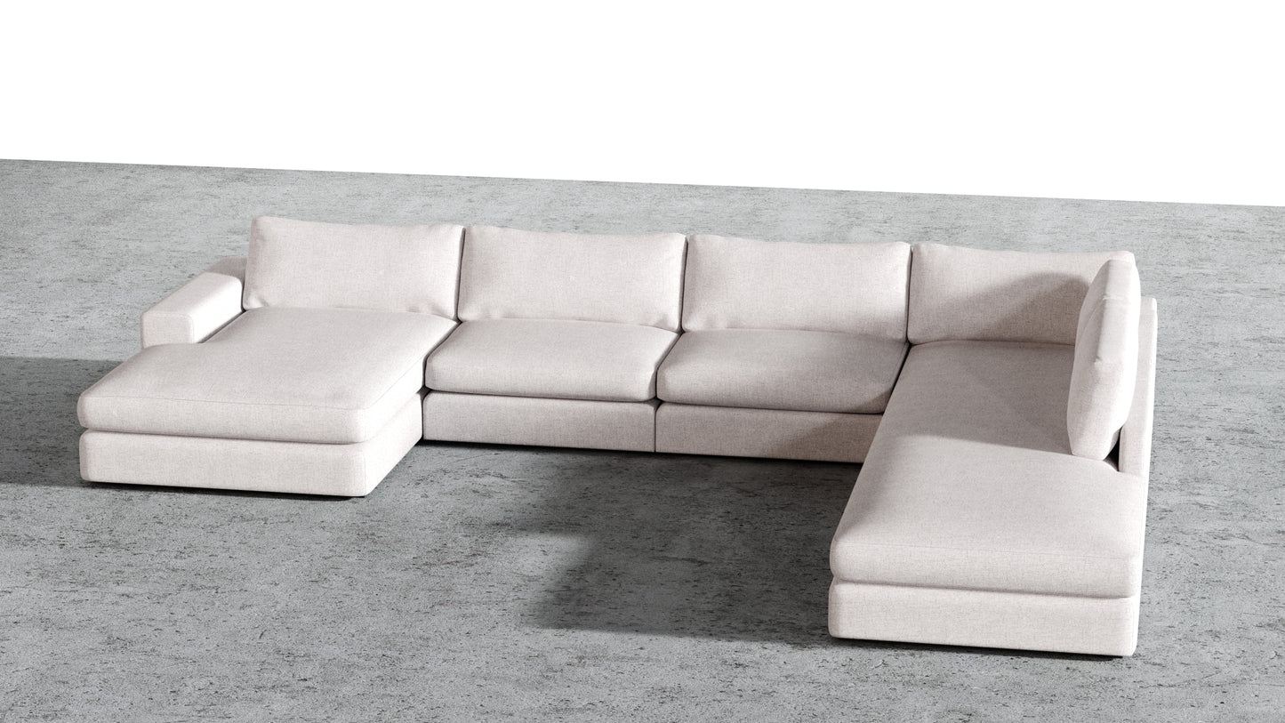 MGR Double Chaise + Corner Sectional