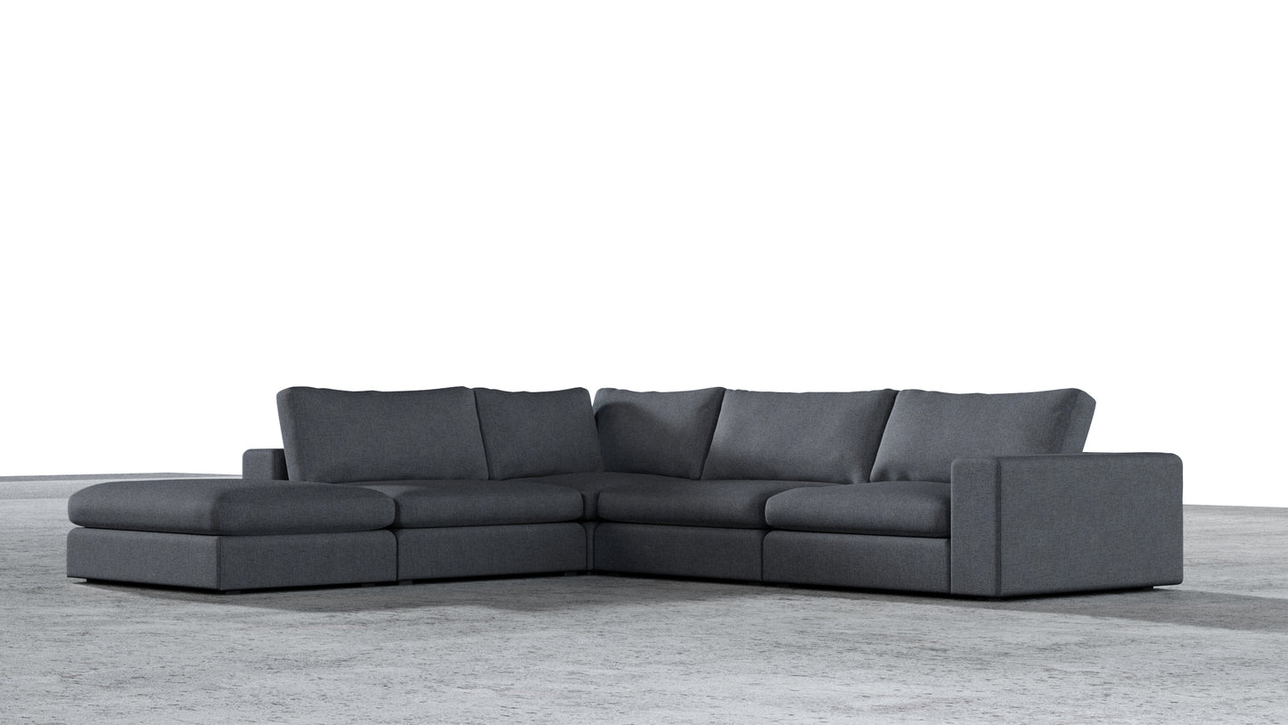 Titan 4 Seater Plus Ottoman