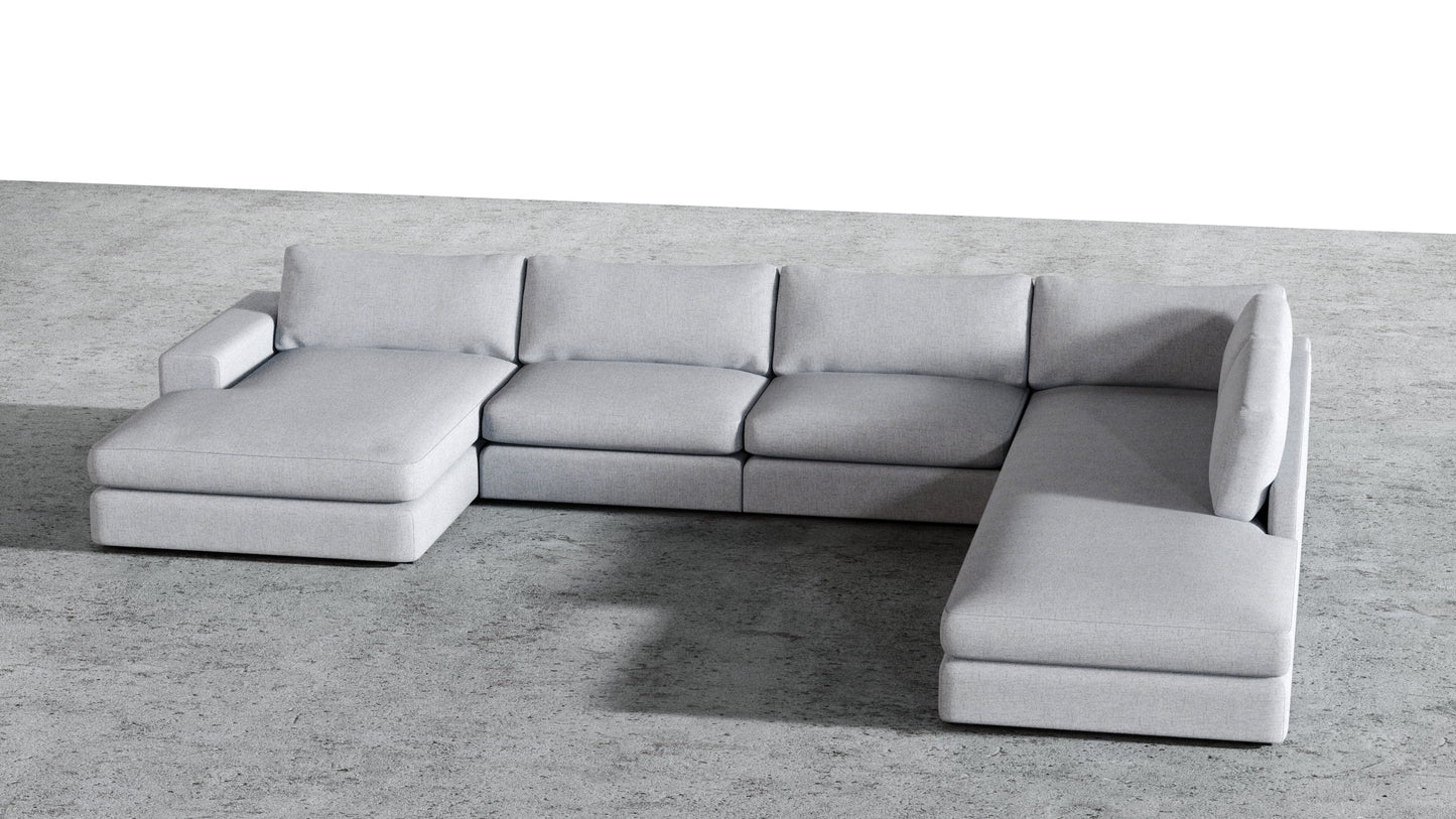 MGR Double Chaise + Corner Sectional