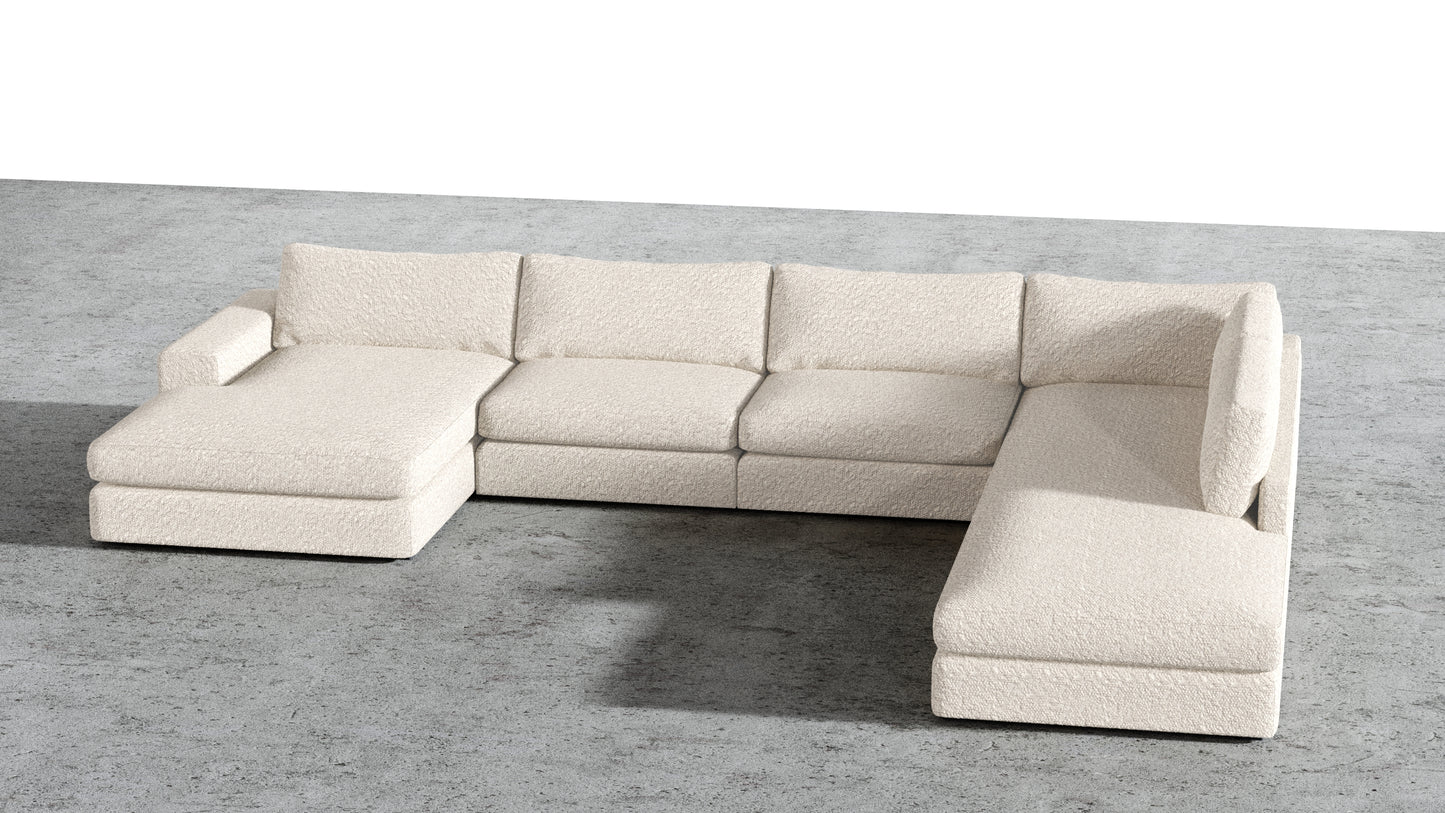 MGR Double Chaise + Corner Sectional