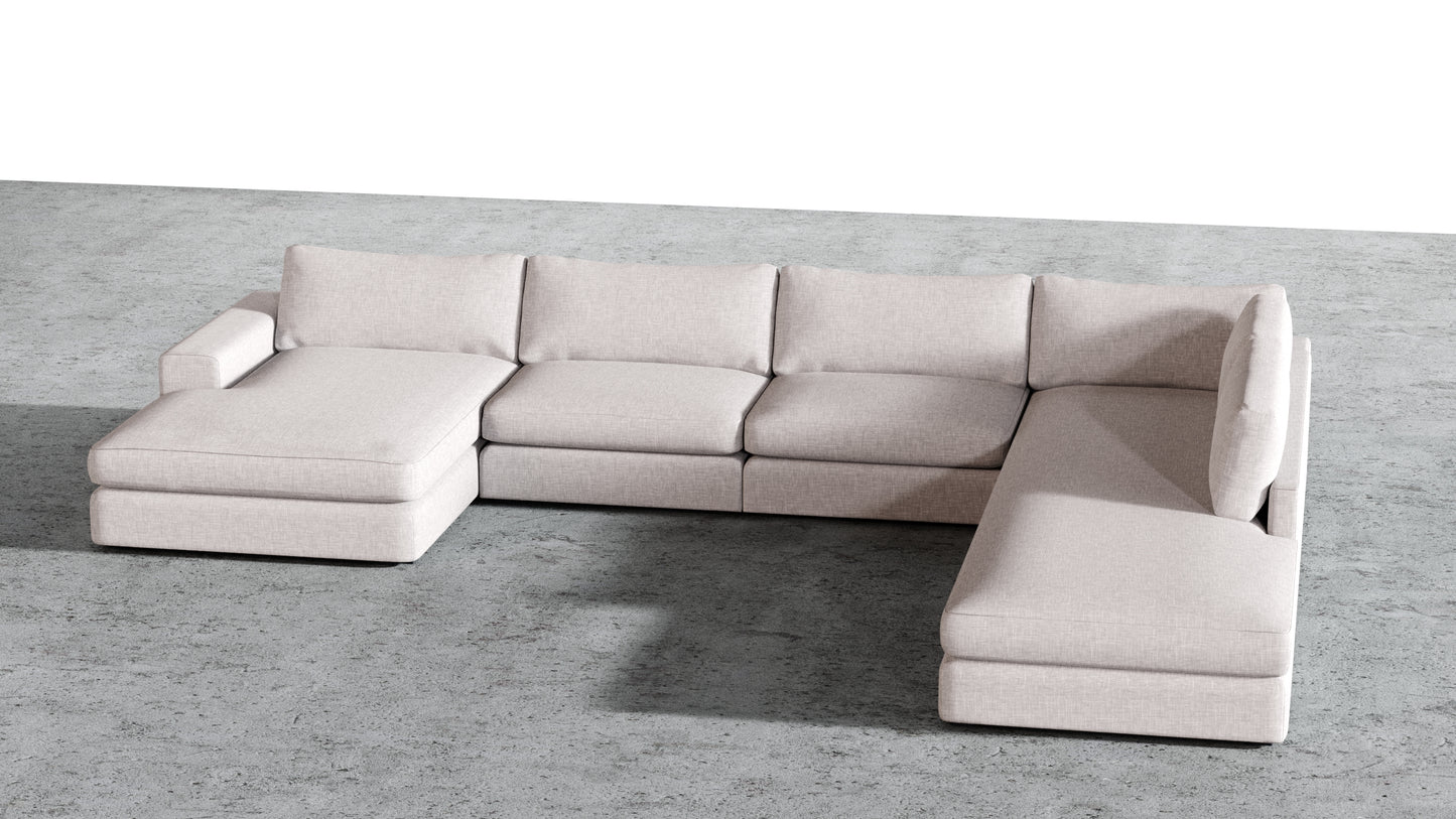 MGR Double Chaise + Corner Sectional