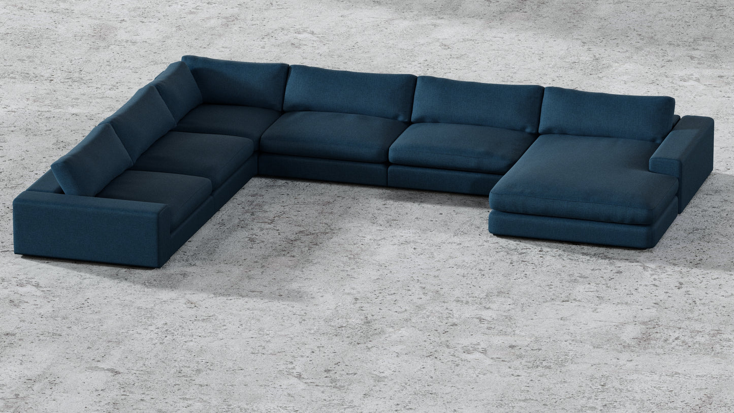 MGR 5 Seat + Chaise Corner Sectional