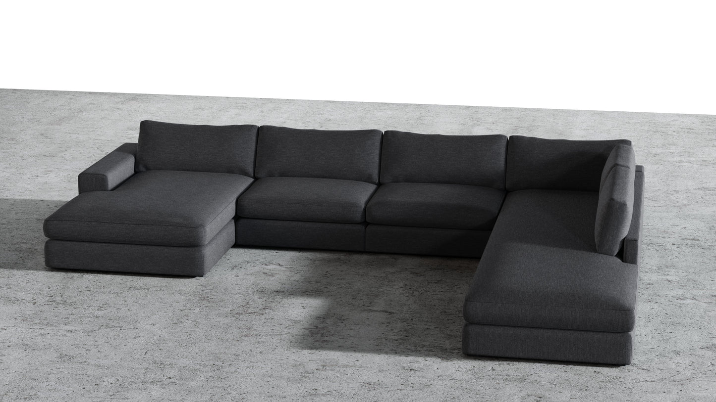 MGR Double Chaise + Corner Sectional