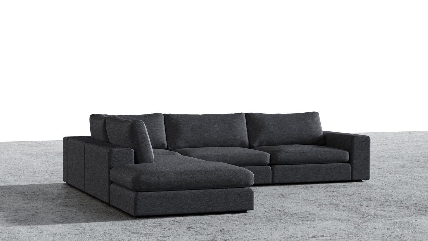 Titan 4 Seater Plus Ottoman