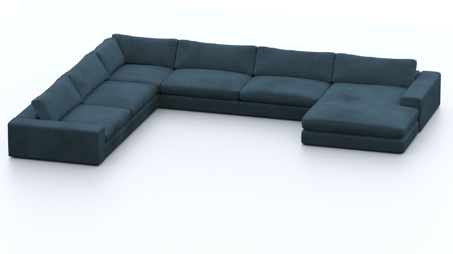 MGR 5 Seat + Chaise Corner Sectional
