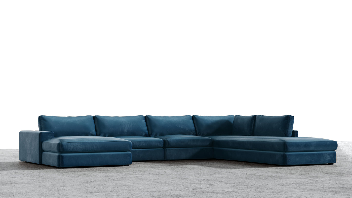 MGR Double Chaise + Corner Sectional