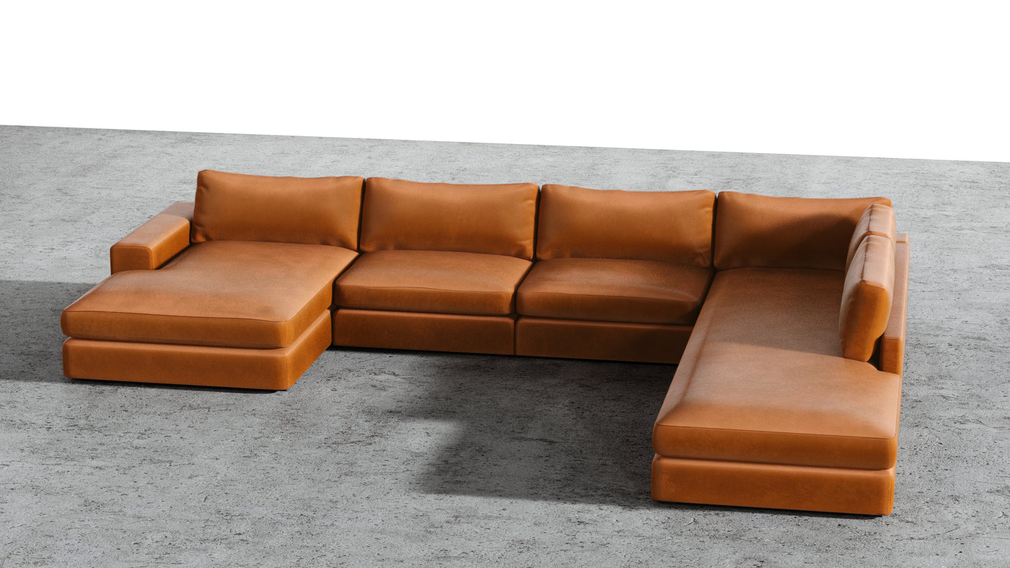 MGR Double Chaise + Corner Sectional