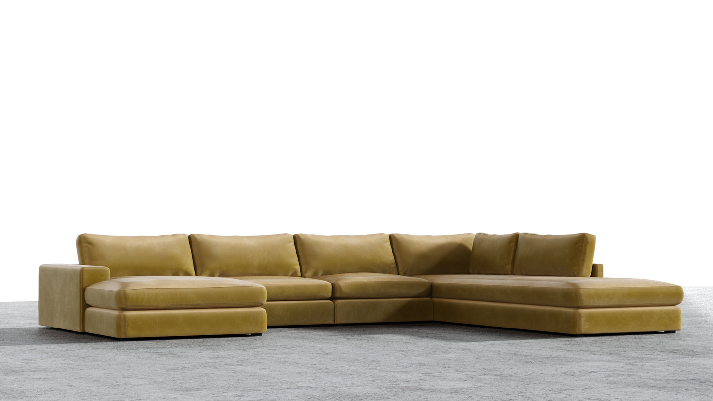 MGR Double Chaise + Corner Sectional