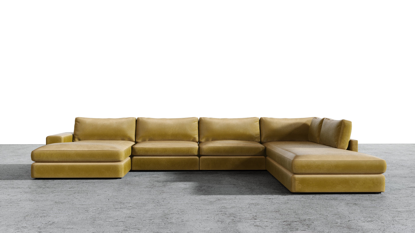 MGR Double Chaise + Corner Sectional