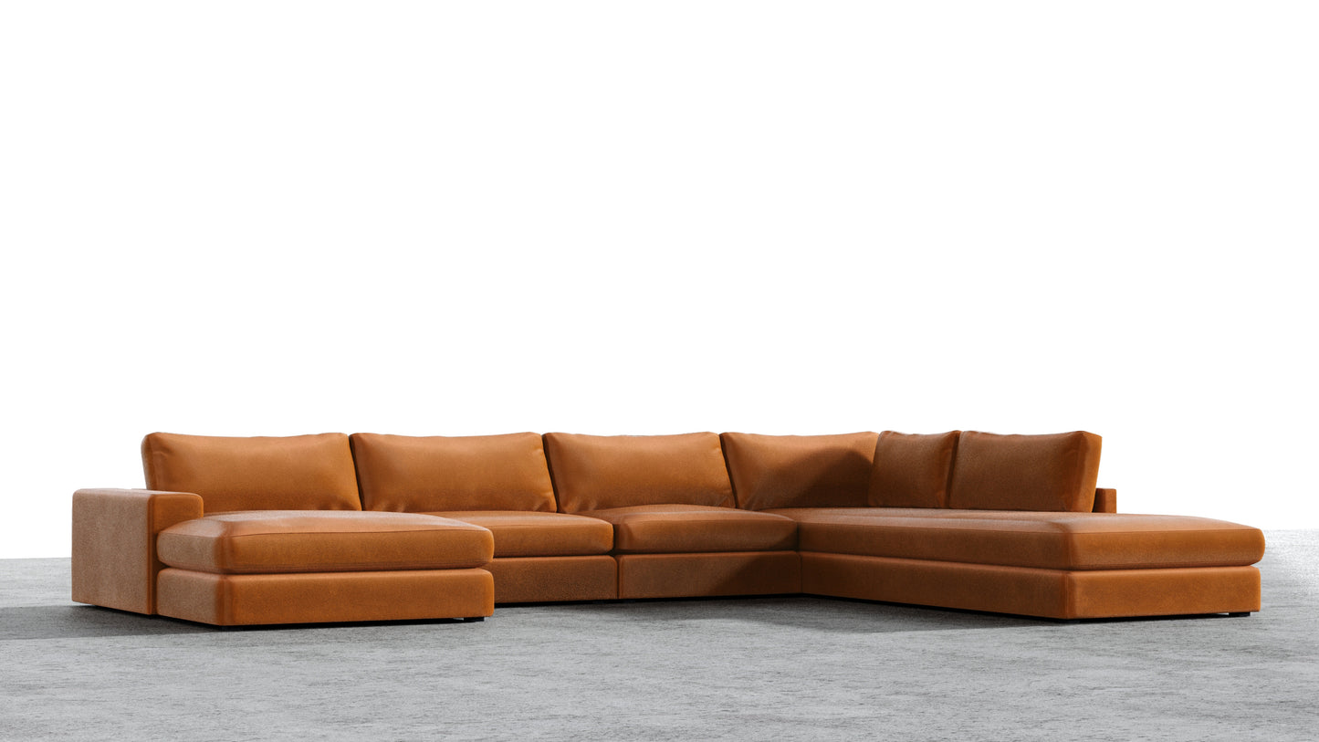 MGR Double Chaise + Corner Sectional