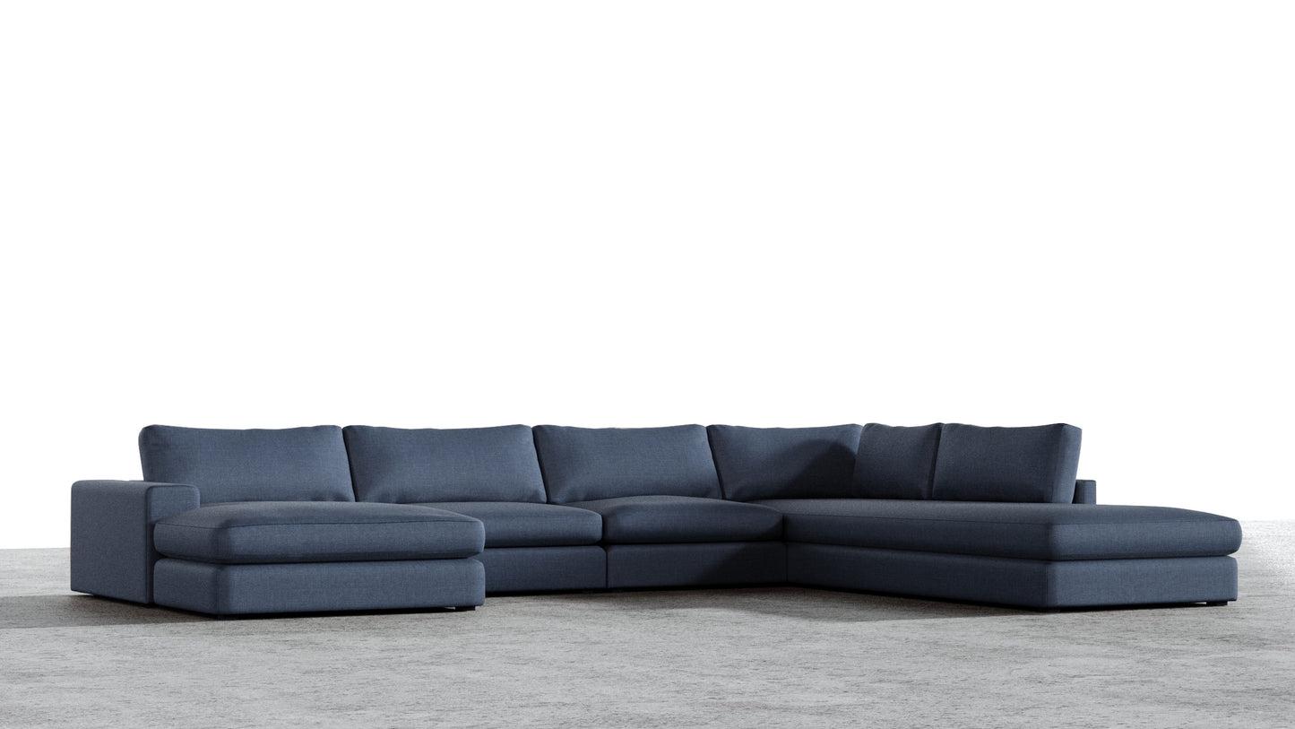 MGR Double Chaise + Corner Sectional