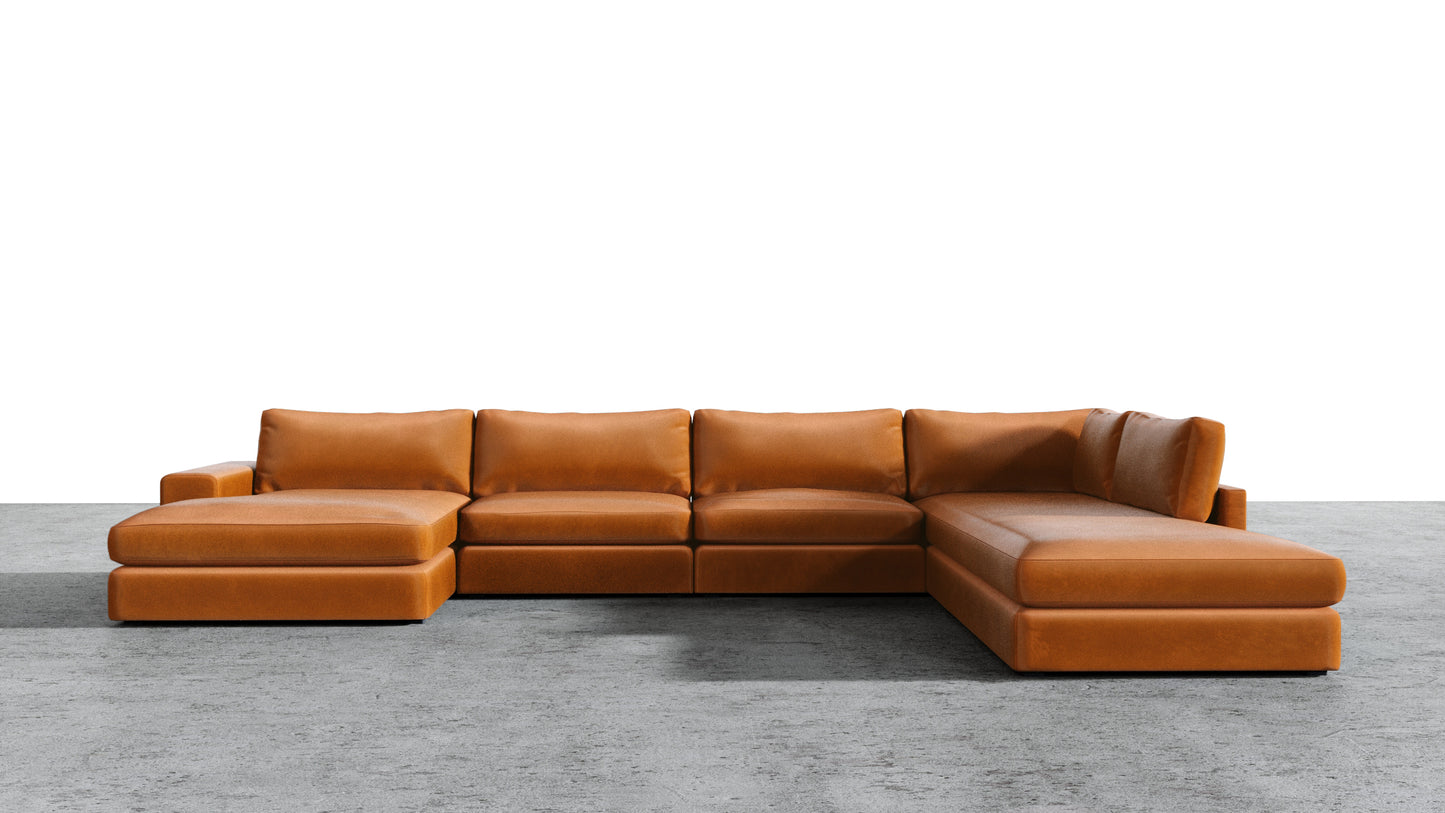 MGR Double Chaise + Corner Sectional