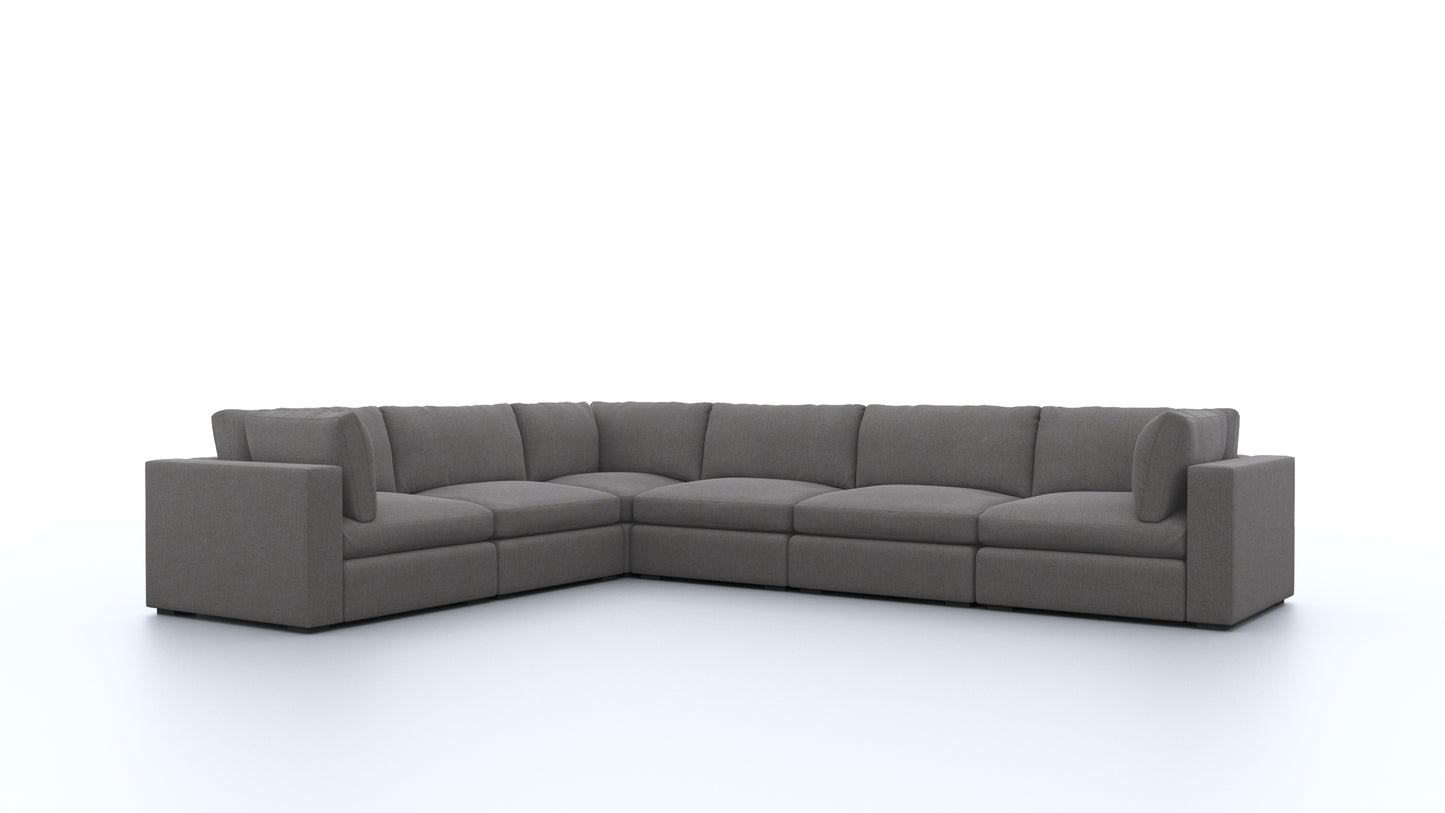 Bennet Corner Sectional 6 Seater