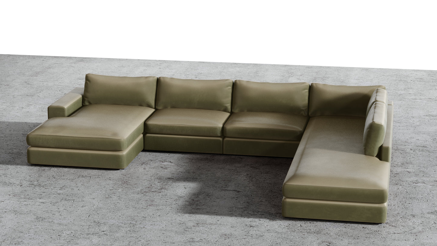 MGR Double Chaise + Corner Sectional