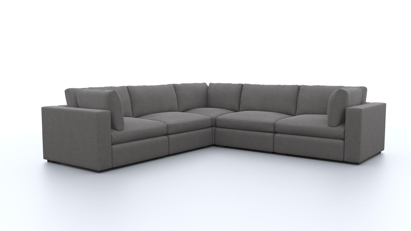 Bennet 5 Seat Corner Sectional