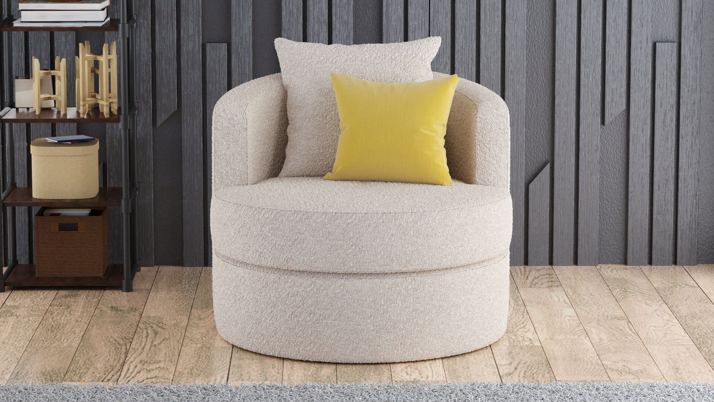 Arcadia Boucle Radius Chair