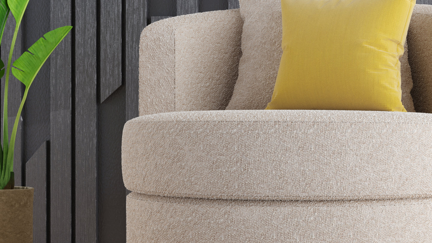 Arcadia Boucle Radius Chair