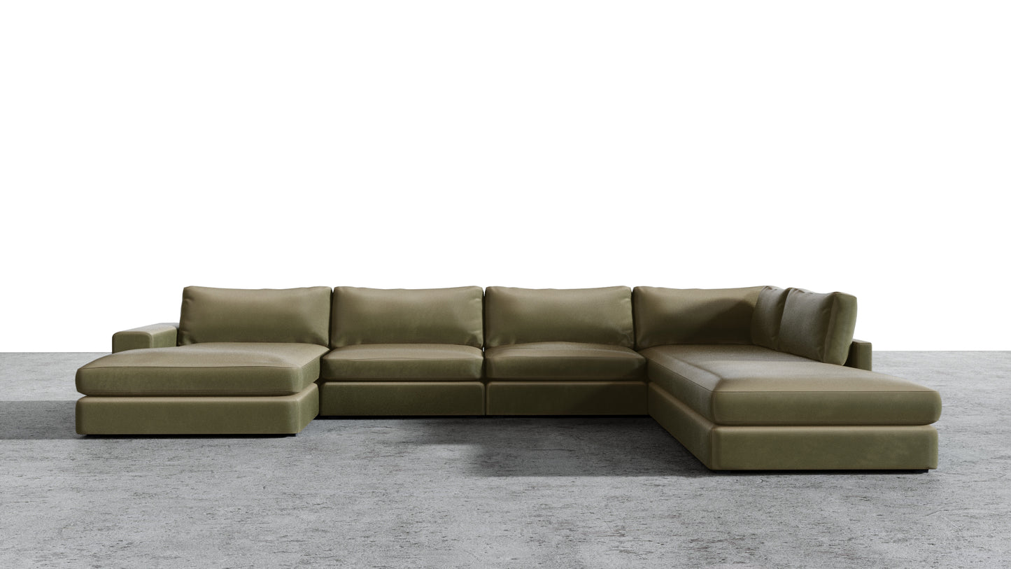 MGR Double Chaise + Corner Sectional