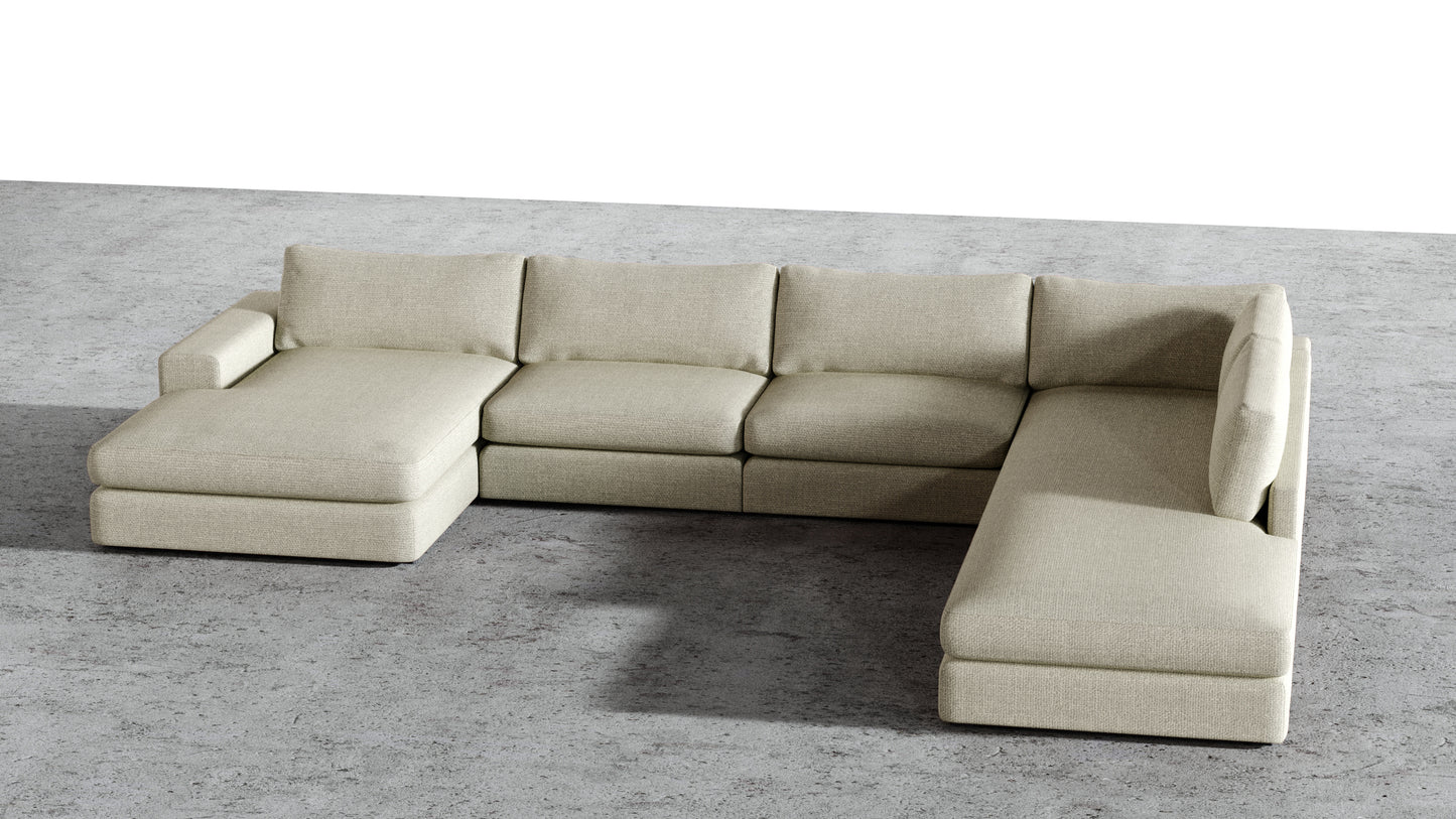 MGR Double Chaise + Corner Sectional