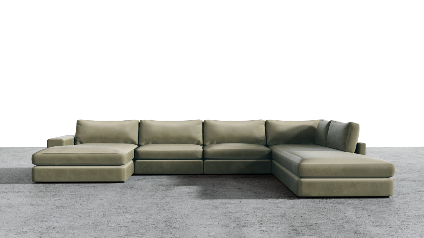 MGR Double Chaise + Corner Sectional