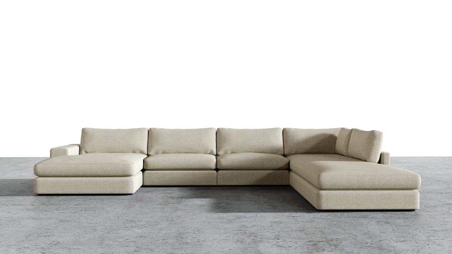 MGR Double Chaise + Corner Sectional