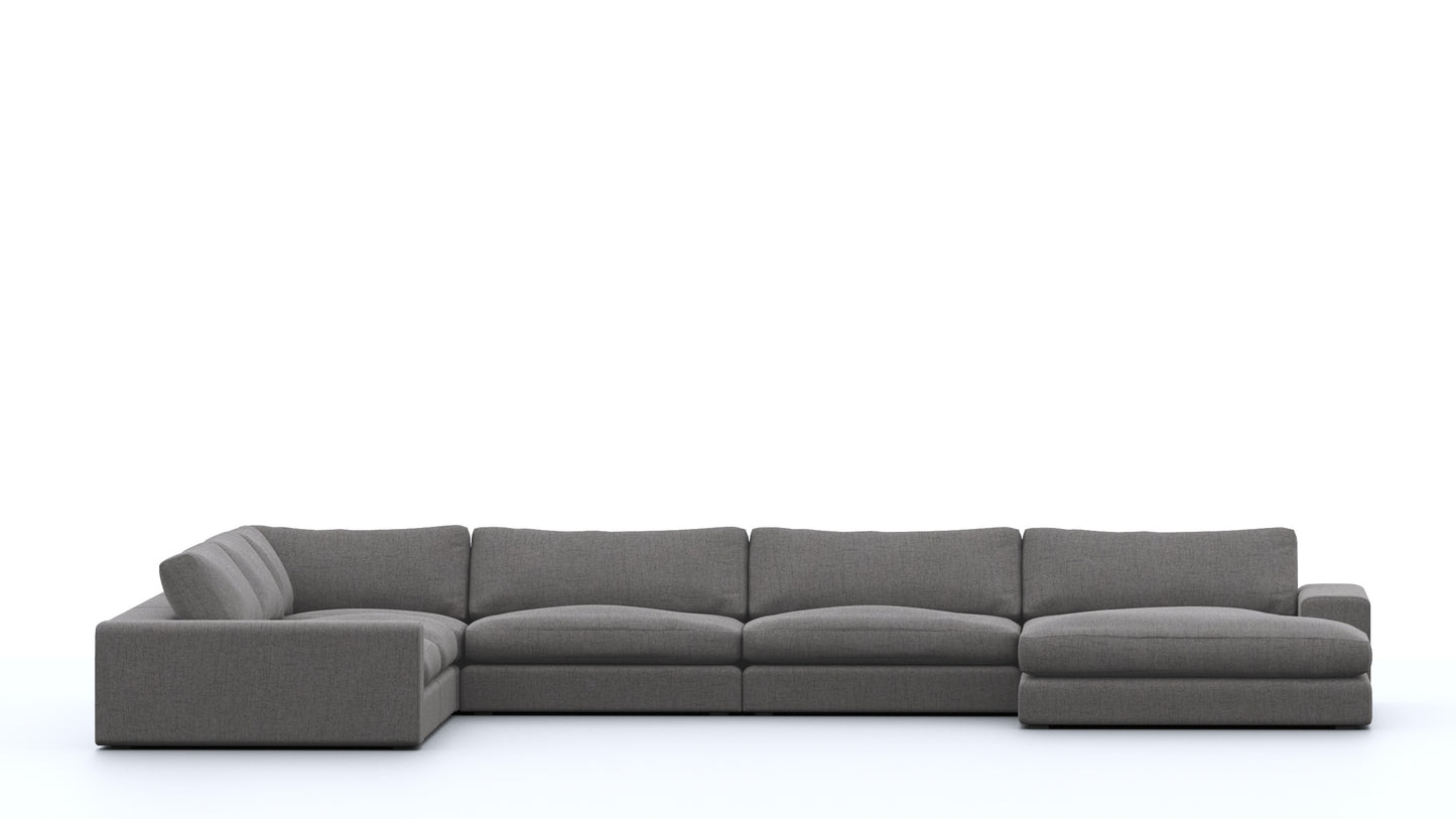 MGR 5 Seat + Chaise Corner Sectional