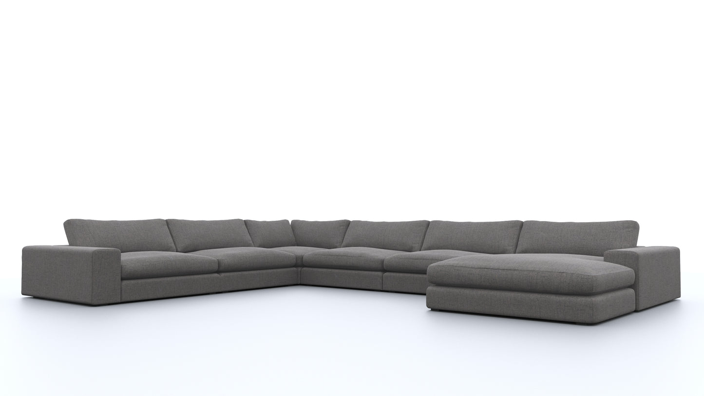 MGR 5 Seat + Chaise Corner Sectional