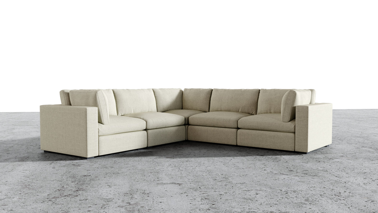 Bennet 5 Seat Corner Sectional