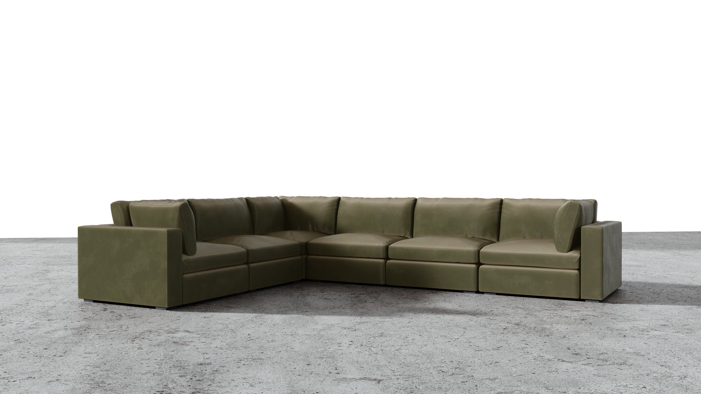 Bennet Corner Sectional 6 Seater