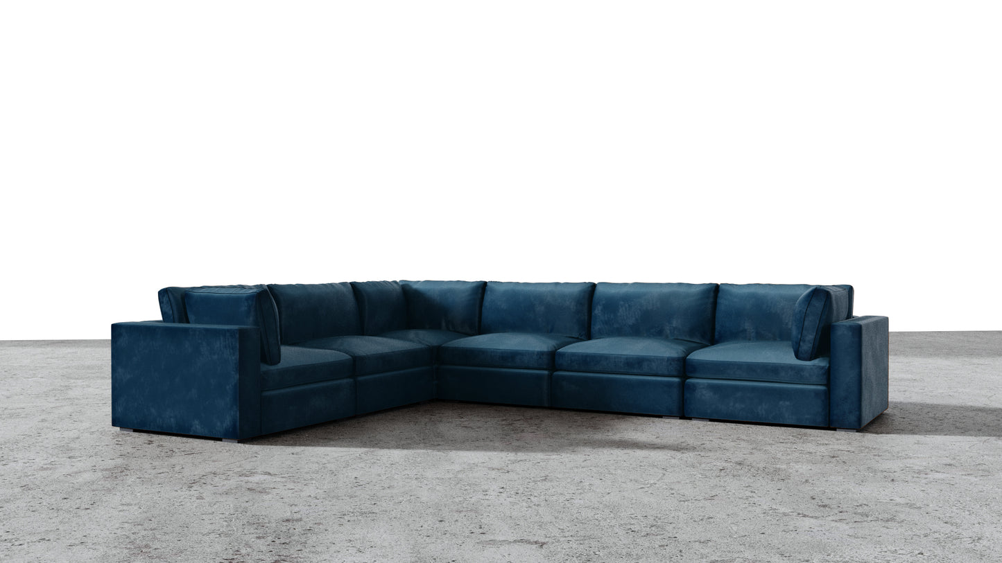 Bennet Corner Sectional 6 Seater