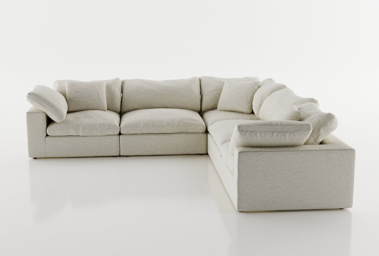 Cloud Paradise Corner Sectional 5 Seater