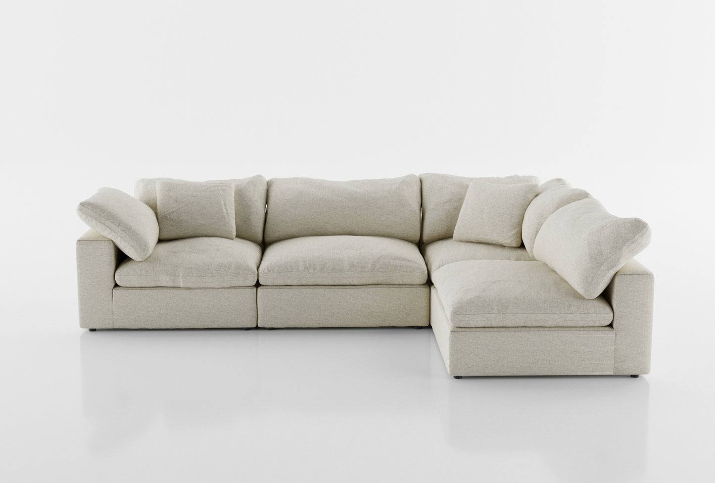 Cloud Paradise Sectional 4 Seater