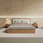 Aspen Bed With Upholstered Back