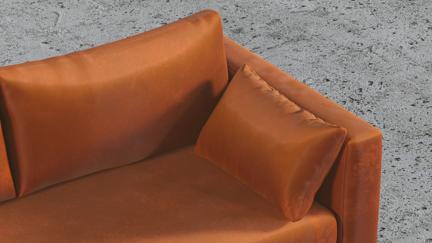 Oak Studio Sectional