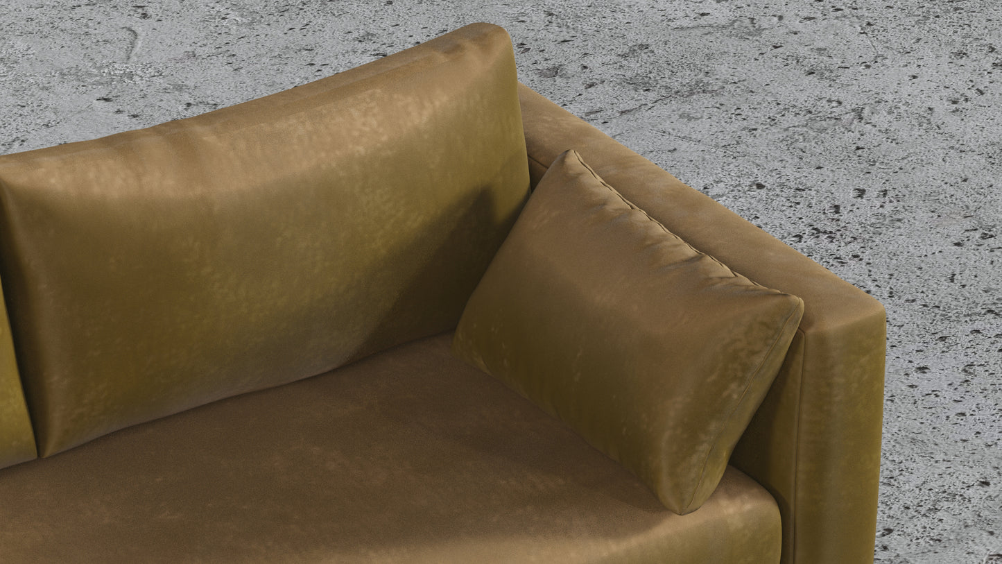 Oak Studio Sectional