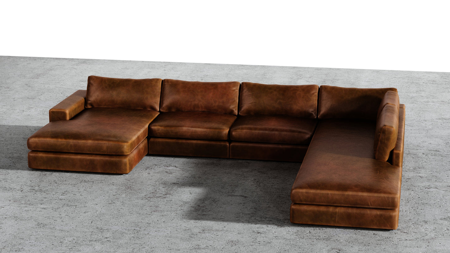 MGR Double Chaise + Corner Sectional