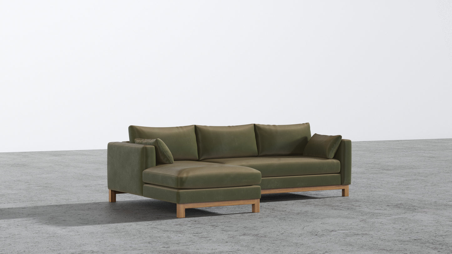 Oak Studio Sectional