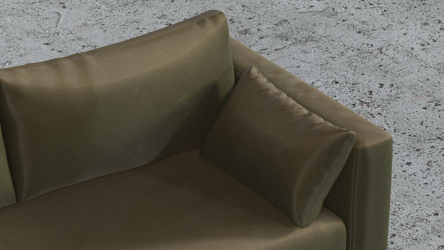 Oak Studio Sectional