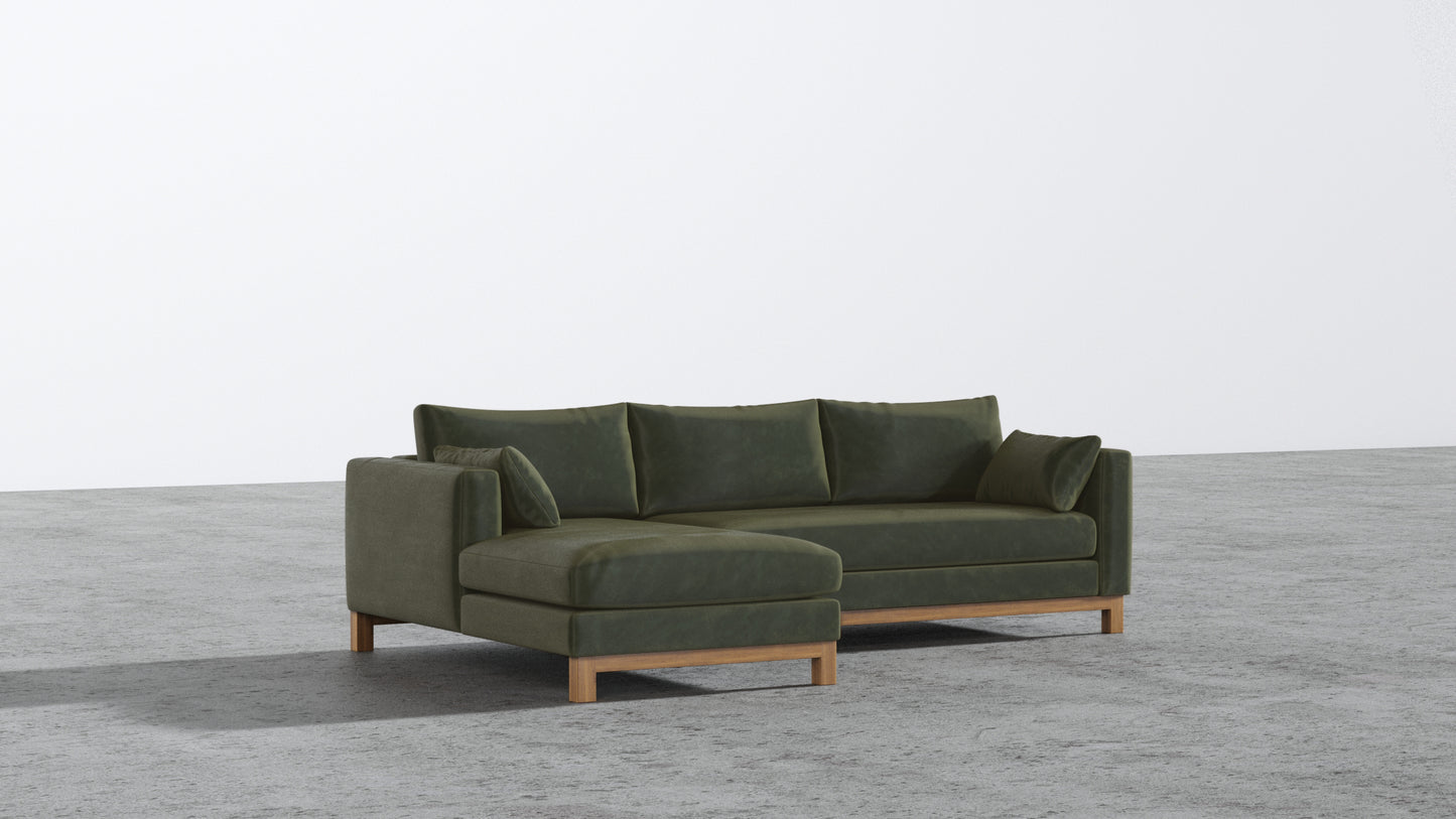 Oak Studio Sectional