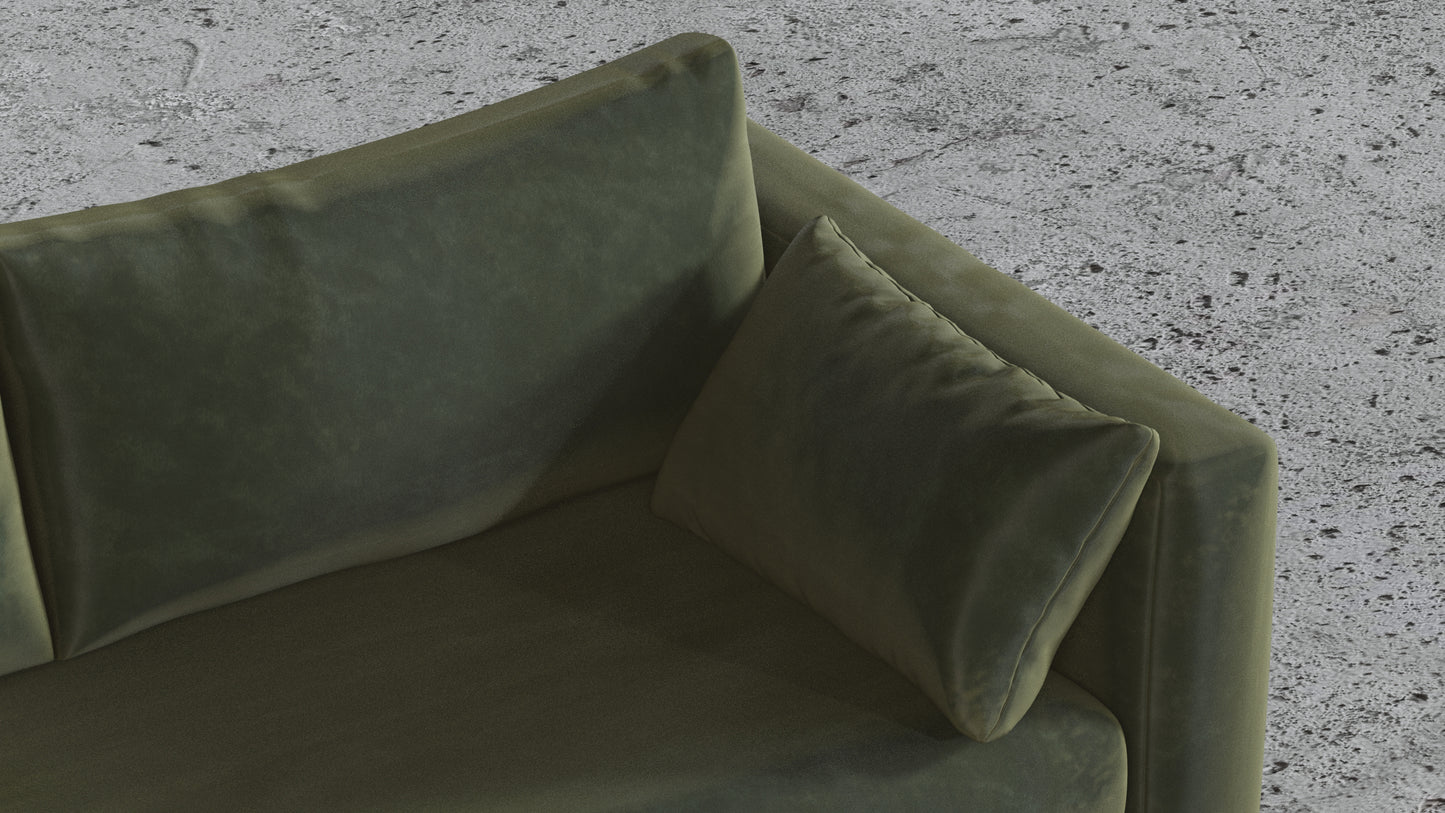 Oak Studio Sectional