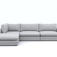 Titan Silver Grey Sectional