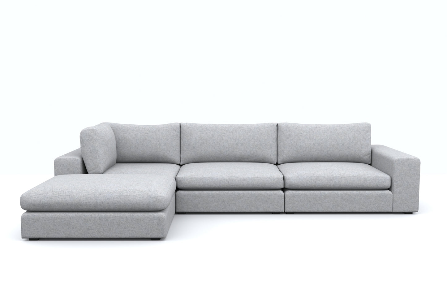 Titan Silver Grey Sectional