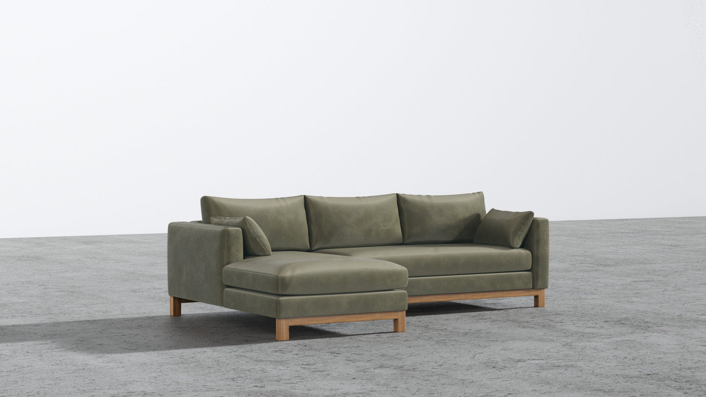 Oak Studio Sectional